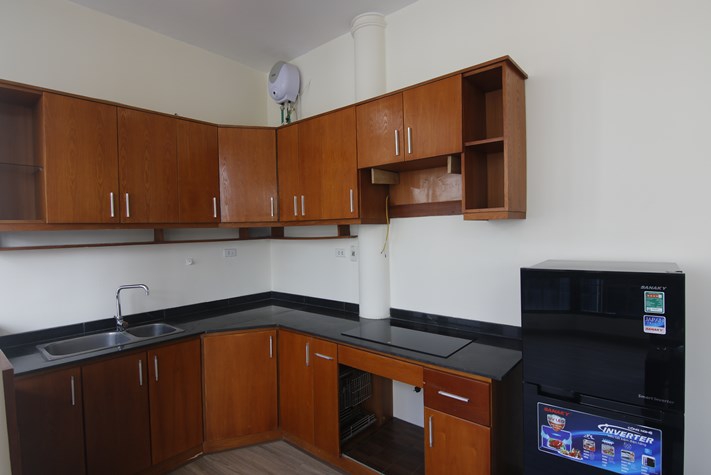 Duplex serviced apartment for rent in Truc Bach area, Ba Dinh, Hanoi.