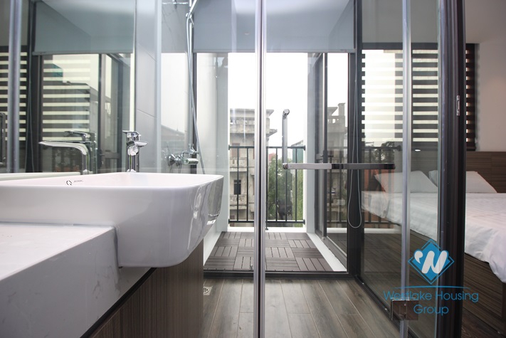 Brand new and Morden 1 bedroom apartment for rent in Doi Can st, Ba Dinh district.
