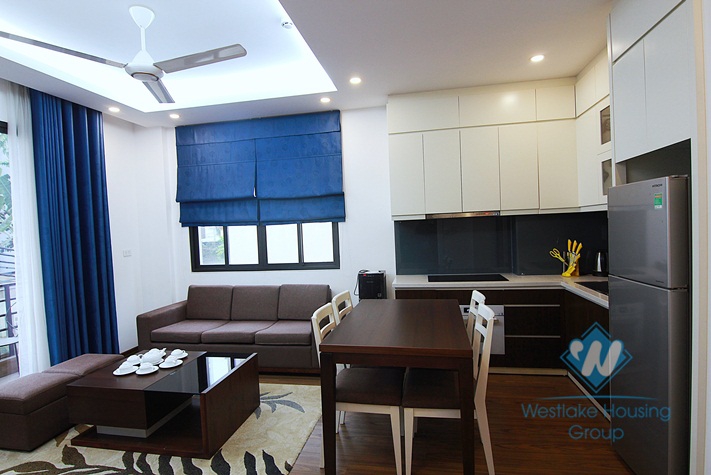 One bedroom apartment for rent in main street of Tay Ho district, Hanoi.