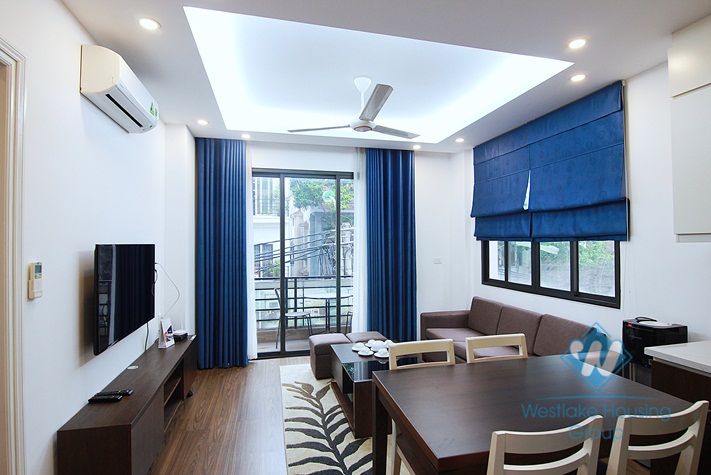 One bedroom apartment for rent in main street of Tay Ho district, Hanoi.