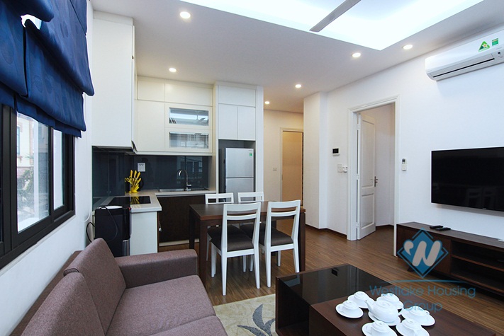 One bedroom apartment for rent in main street of Tay Ho district, Hanoi.