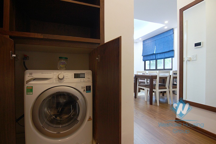 One bedroom apartment for rent in main street of Tay Ho district, Hanoi.