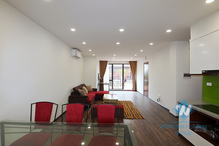 Nice apartment with big balcony for rent in Tu Hoa District, Tay Ho District 