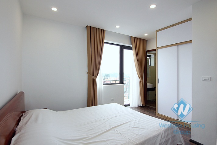Nice apartment with big balcony for rent in Tu Hoa District, Tay Ho District 