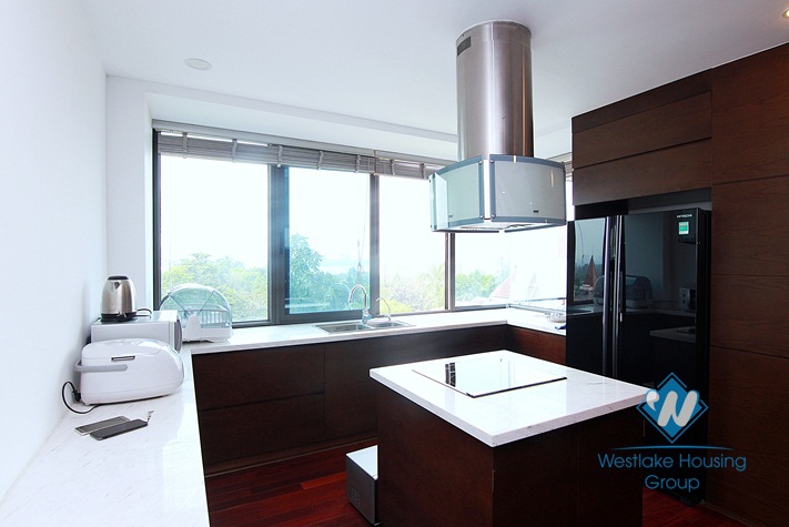 A luxury 4 bedroom apartment for rent in Dang Thai Mai, Tay Ho