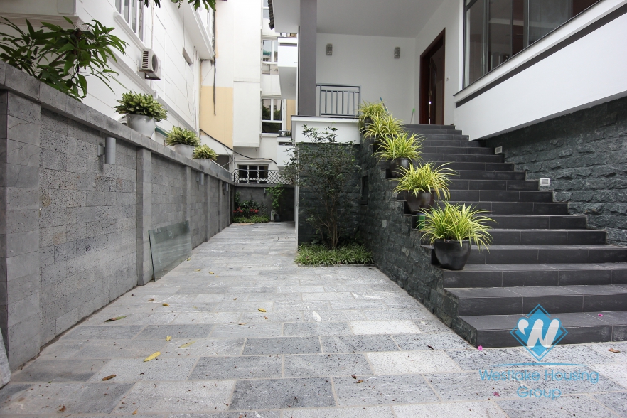 Gorggeous modern house with garden and swimming pool for rent in Tay Ho