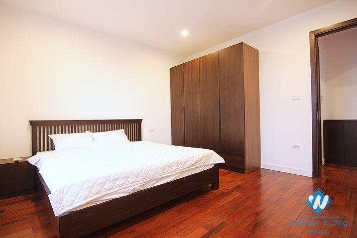Spacious and bright 3 bedroom apartment for rent on Dang Thai Mai, Tay Ho