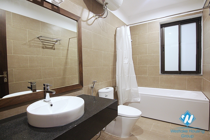 Spacious and bright 3 bedroom apartment for rent on Dang Thai Mai, Tay Ho