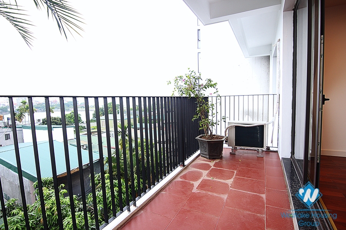 Spacious and bright 3 bedroom apartment for rent on Dang Thai Mai, Tay Ho