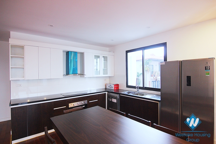 Spacious and bright 3 bedroom apartment for rent on Dang Thai Mai, Tay Ho