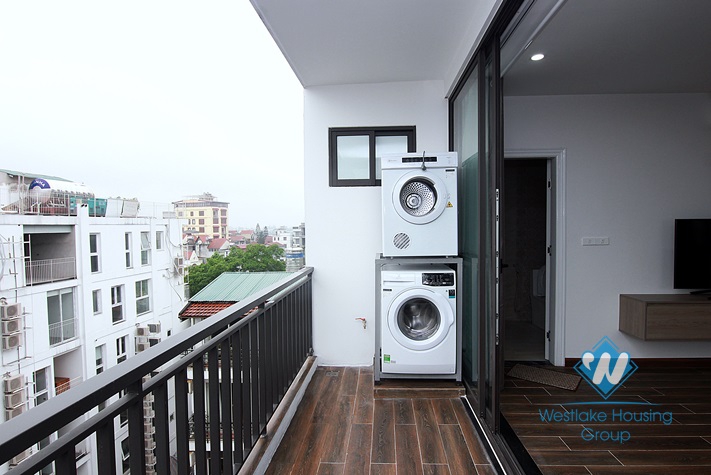 One bedroom apartment with nice balcony for rent To Ngoc Van st, Tay Ho.