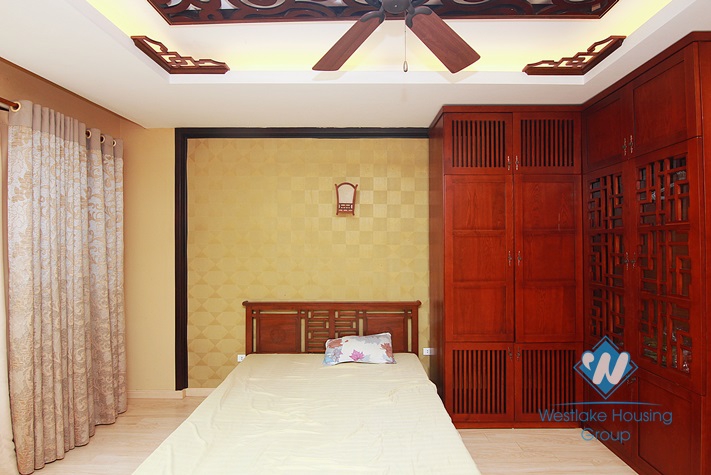Two bedrooms house for rent in Lac Long Quan st, Tay Ho district.