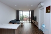 High floor and balcony 1 bedroom apartment for rent in To Ngoc Van st, Tay Ho, Ha Noi.