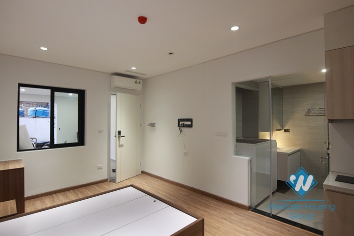 Brand new studio in ground floor for rent in Tay Ho st, Tay Ho district.