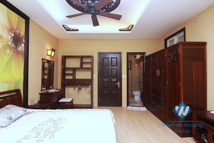 Two bedrooms house for rent in Lac Long Quan st, Tay Ho district.