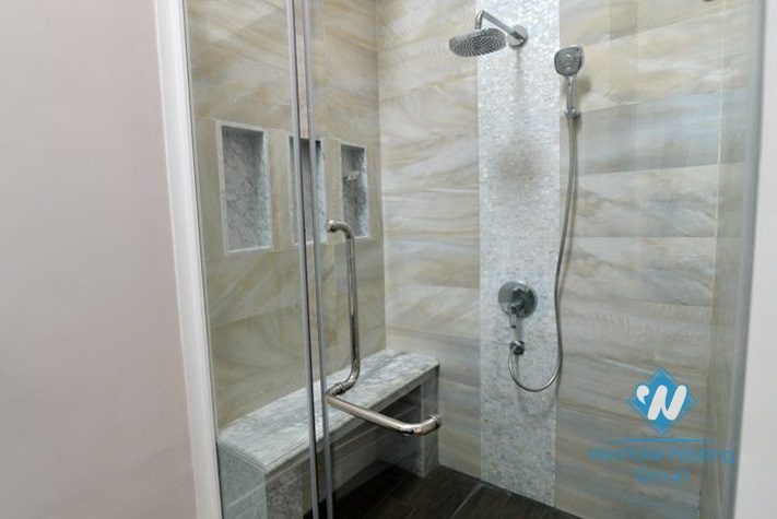 Hanoi furnished 5 bedrooms villa for let in Vinhomes Riverside with river view