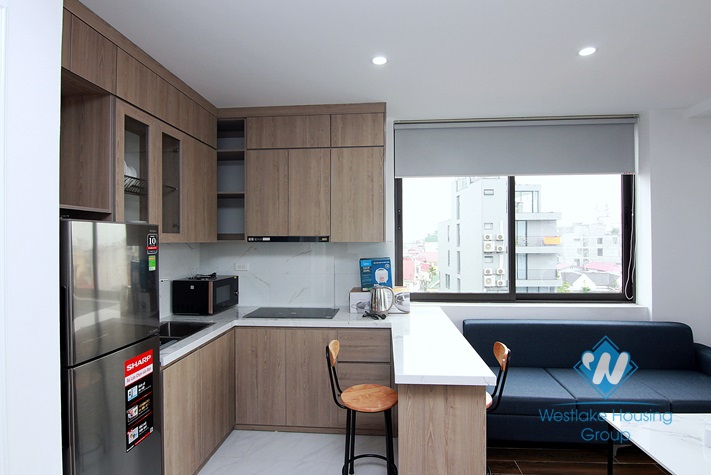 One bedroom apartment with nice balcony for rent To Ngoc Van st, Tay Ho.