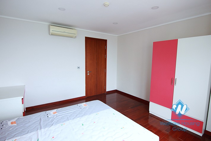 Spacious 4 bedrooms apartment for rent in L - building, Ciputra, Hanoi 