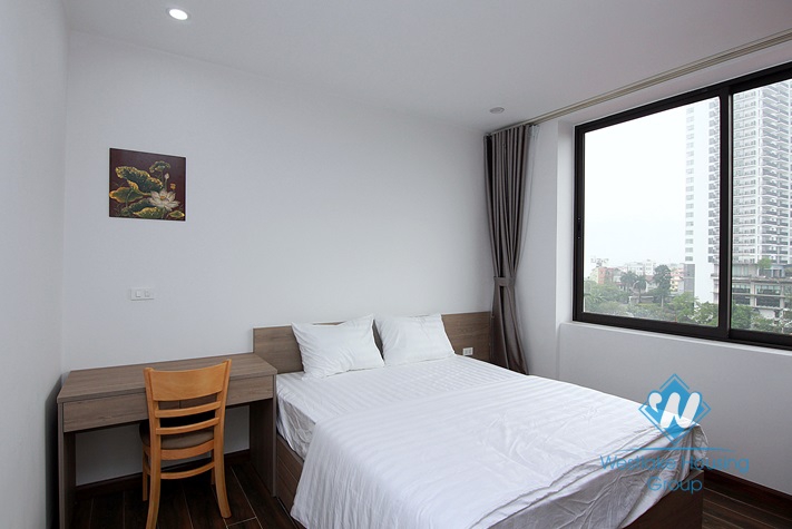 One bedroom apartment with nice balcony for rent To Ngoc Van st, Tay Ho.