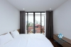 High floor and balcony 1 bedroom apartment for rent in To Ngoc Van st, Tay Ho, Ha Noi.
