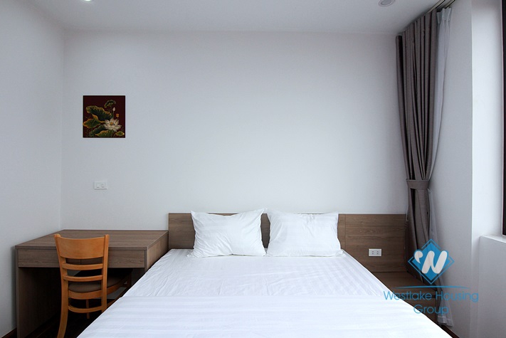 One bedroom apartment with nice balcony for rent To Ngoc Van st, Tay Ho.