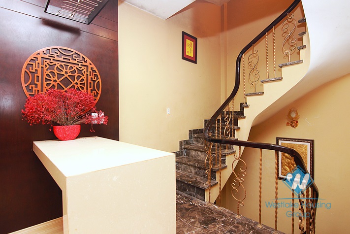 Two bedrooms house for rent in Lac Long Quan st, Tay Ho district.