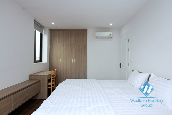 High floor and balcony 1 bedroom apartment for rent in To Ngoc Van st, Tay Ho, Ha Noi.