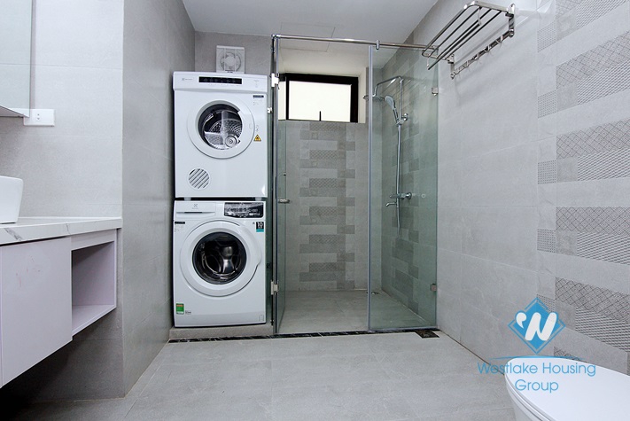 High floor and balcony 1 bedroom apartment for rent in To Ngoc Van st, Tay Ho, Ha Noi.