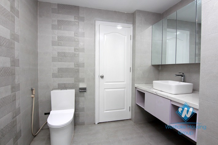 High floor and balcony 1 bedroom apartment for rent in To Ngoc Van st, Tay Ho, Ha Noi.