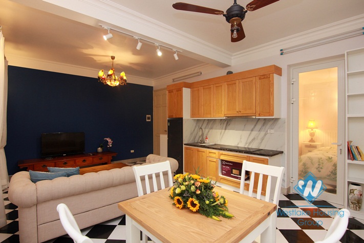 A gorgeous 1 bedroom apartment for rent in Tay Ho District