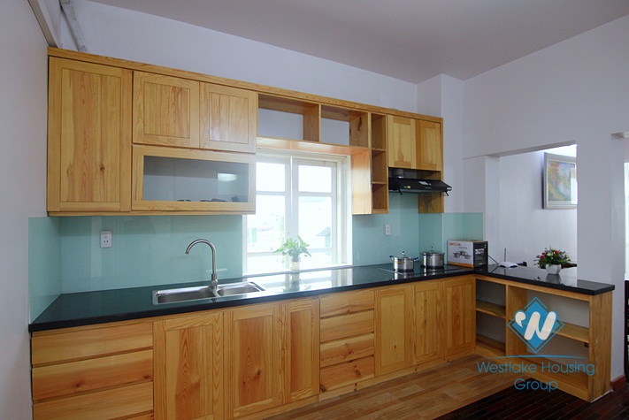 An affordable 2 bedroom apartment in a quiet alley for rent in Tay Ho