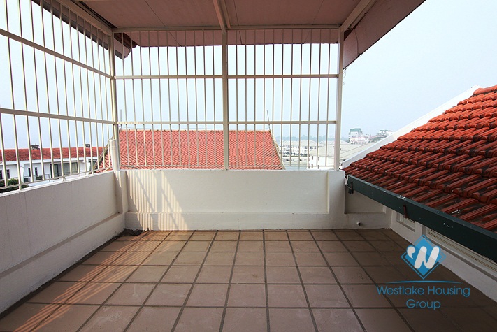 Quiet and nice house with 04 bedrooms for rent in Tay Ho, Ha Noi