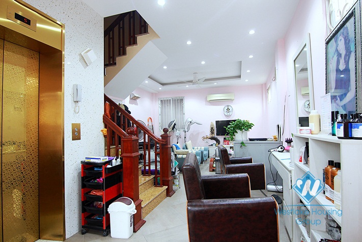 A modern house with elevator for rent in Au Co street, Tay Ho district