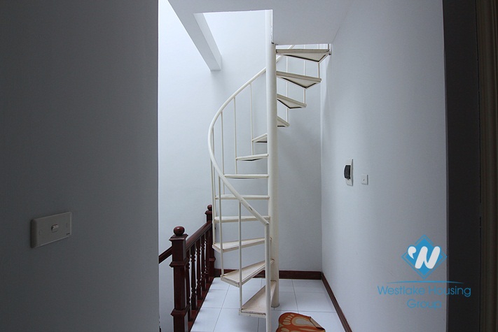 A cozy high-ceiling house for rent in Tu Hoa street, Tay Ho