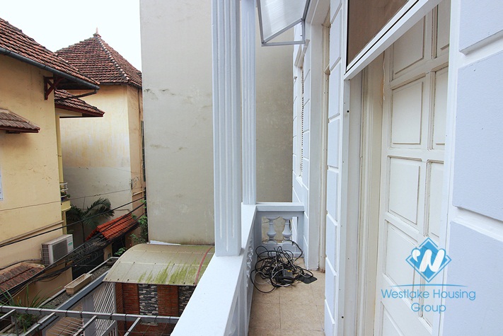 A cozy high-ceiling house for rent in Tu Hoa street, Tay Ho