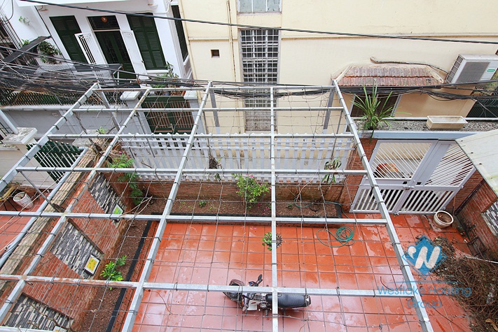 A cozy high-ceiling house for rent in Tu Hoa street, Tay Ho