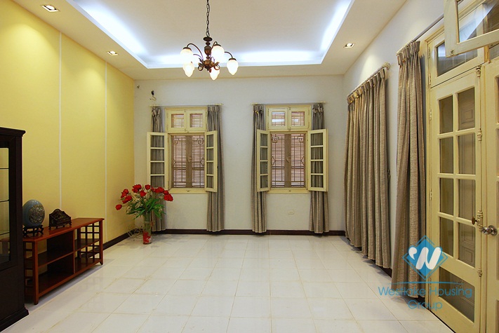 A cozy high-ceiling house for rent in Tu Hoa street, Tay Ho