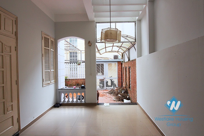 A cozy high-ceiling house for rent in Tu Hoa street, Tay Ho
