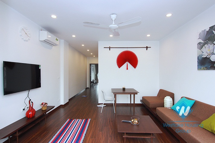 An elegant apartment with the West Lake view for rent in Tu Hoa street