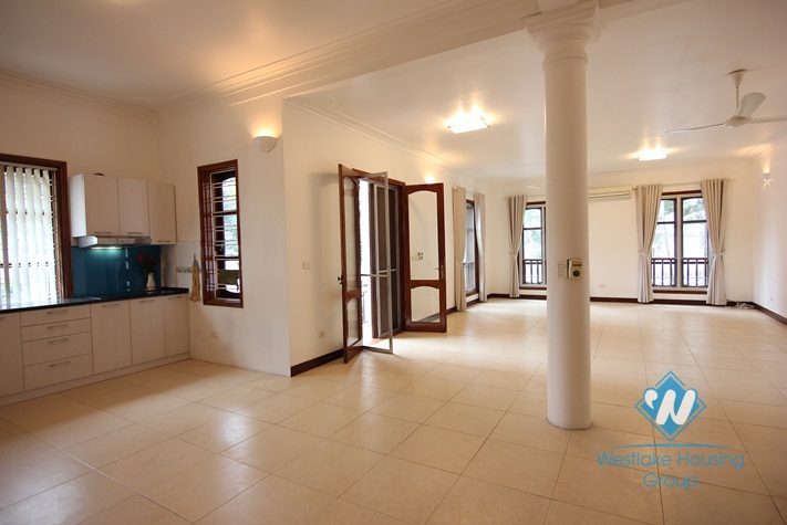 Unfurnished, bright and spacious villa to rent in Tay Ho