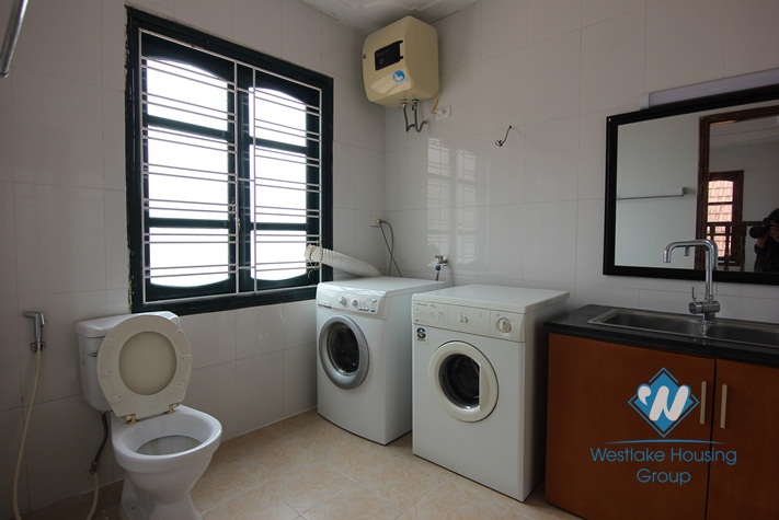 Unfurnished, bright and spacious villa to rent in Tay Ho