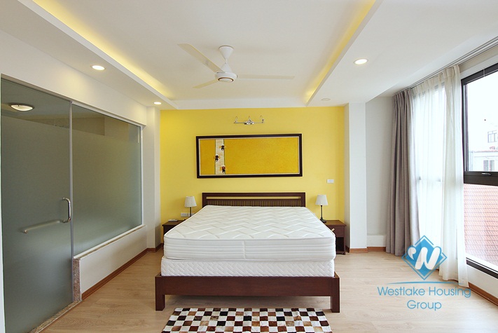 A sweet and delightful 4 bedroom apartment for rent on To Ngoc Van street