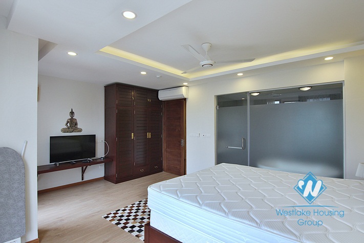 A sweet and delightful 4 bedroom apartment for rent on To Ngoc Van street