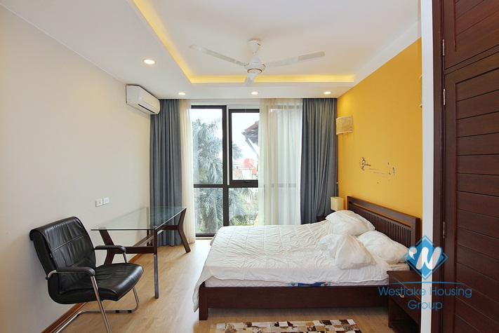 A sweet and delightful 4 bedroom apartment for rent on To Ngoc Van street