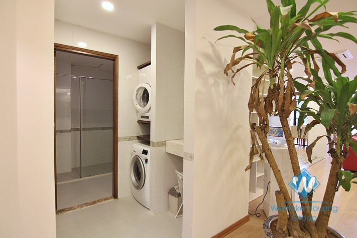 A sweet and delightful 4 bedroom apartment for rent on To Ngoc Van street