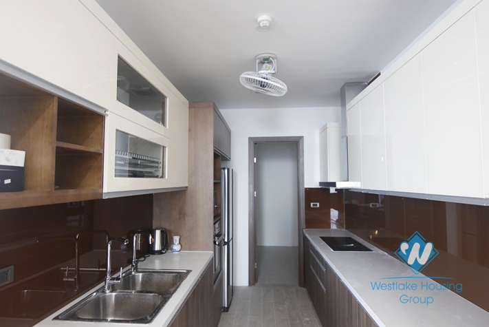 A splendid 3 bedroom apartment for rent in Sun Grand City Tay Ho