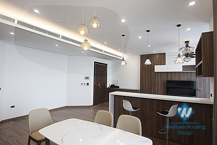 A splendid 3 bedroom apartment for rent in Sun Grand City Tay Ho