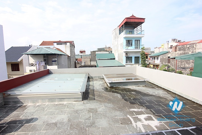 A modern house to rent in Tay Ho with charming and unique design