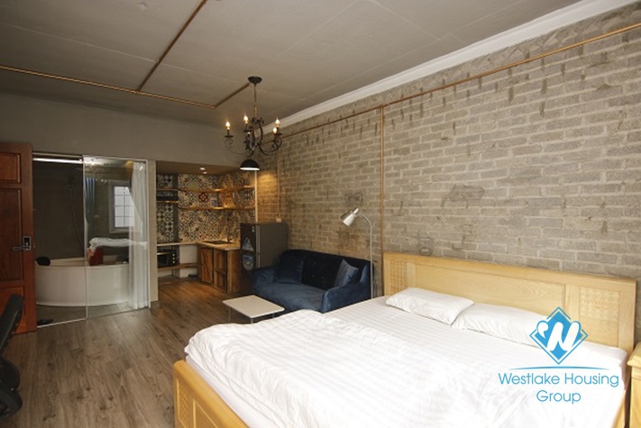 Beautiful studio for rent in Dong Da, Hai Ba Trung, Hanoi.