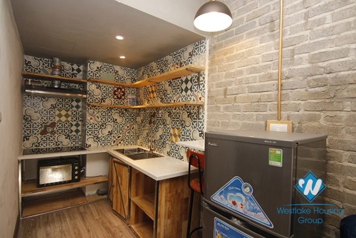 Beautiful studio for rent in Dong Da, Hai Ba Trung, Hanoi.